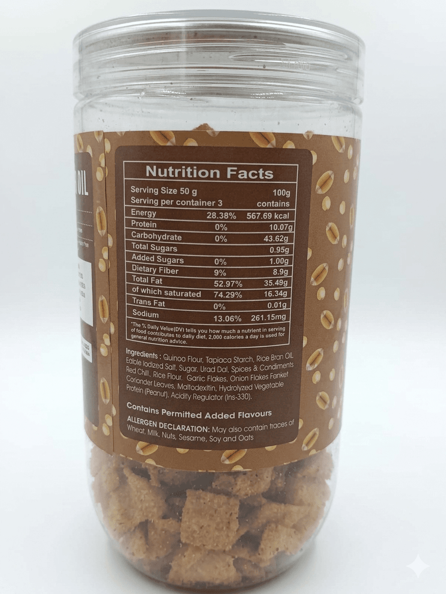 Mepii Bites Quinoa Chips (Cumin & Coriander) alternate view