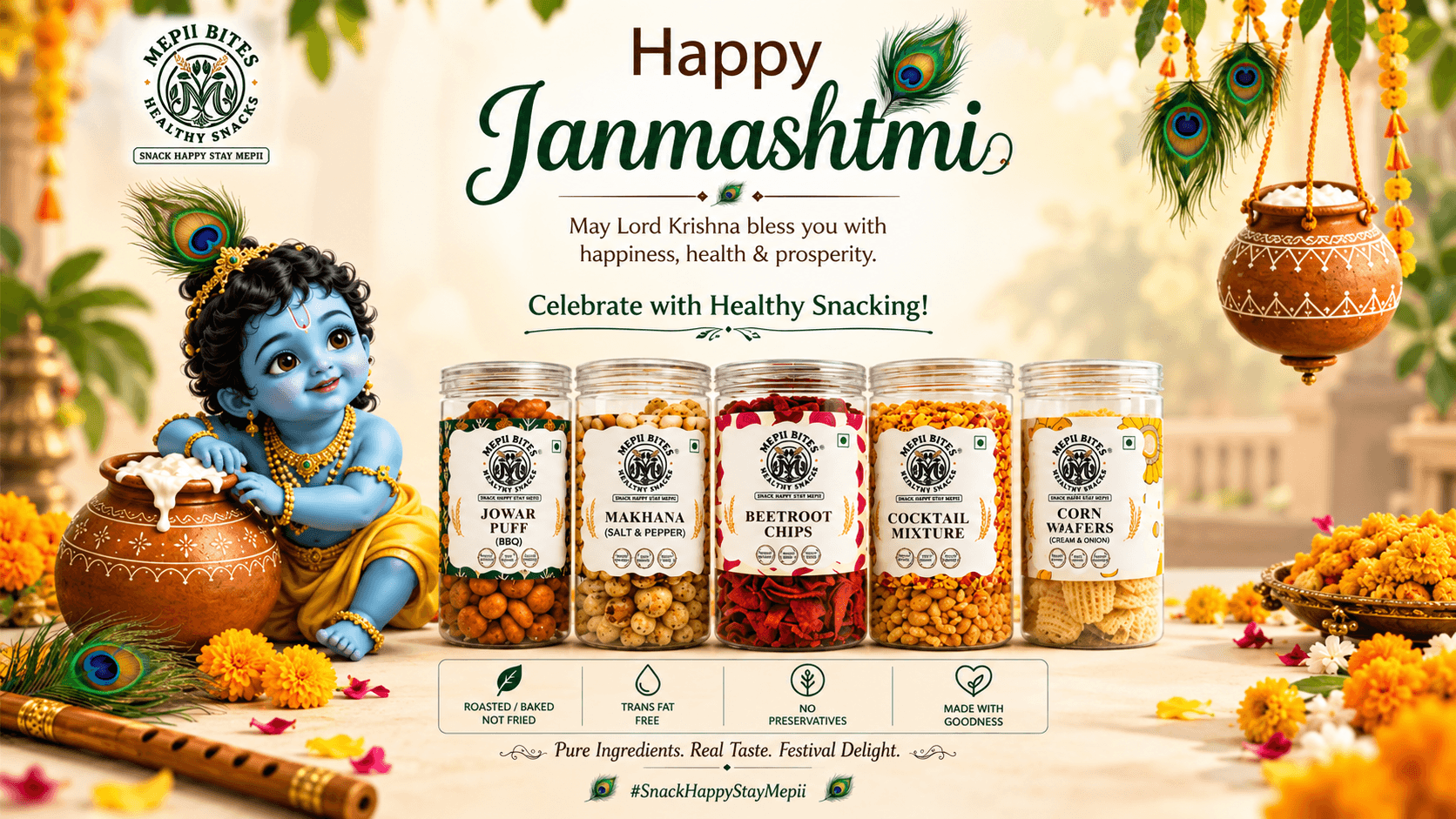 Mepii Royal Festive Hamper (All 5 Jars)