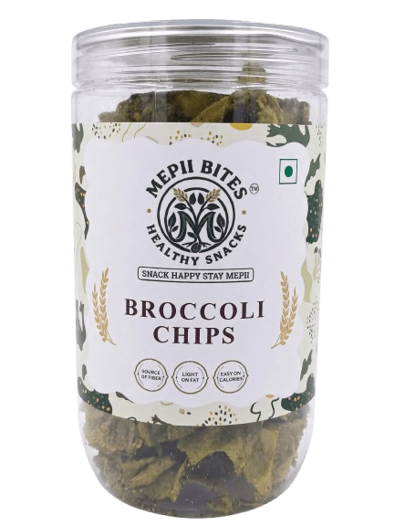 Mepii Bites Broccoli Chips (Lemon Pepper)