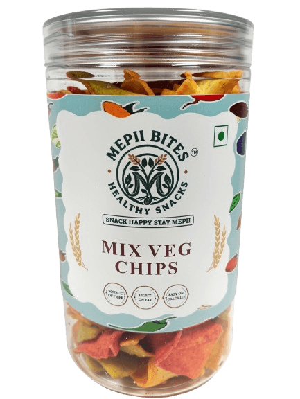 Mepii Bites Mix Veg Chips (Chaat Masala)